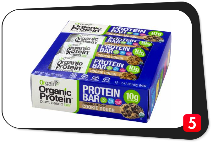 orgain organic protein bars reviews