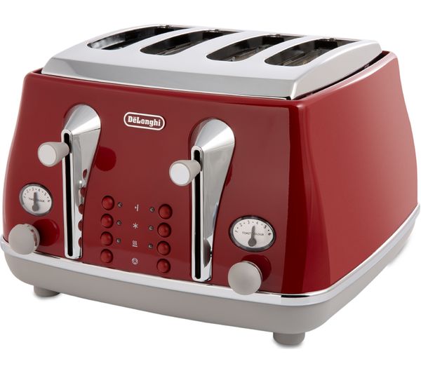 delonghi icona 4 slice toaster review