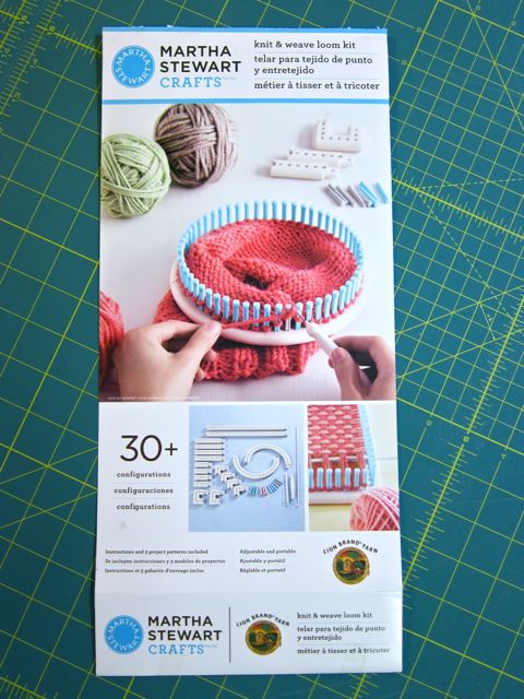 martha stewart knit and weave loom kit review
