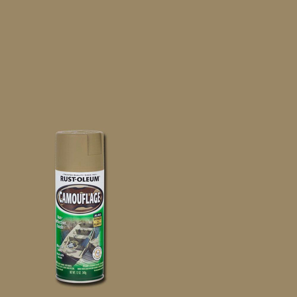 rust oleum camouflage spray paint review