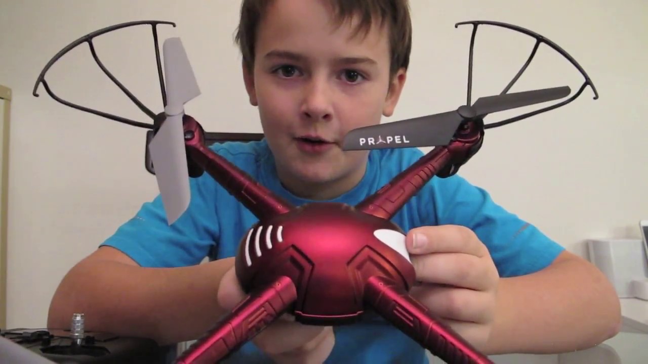 propel hd video drone review