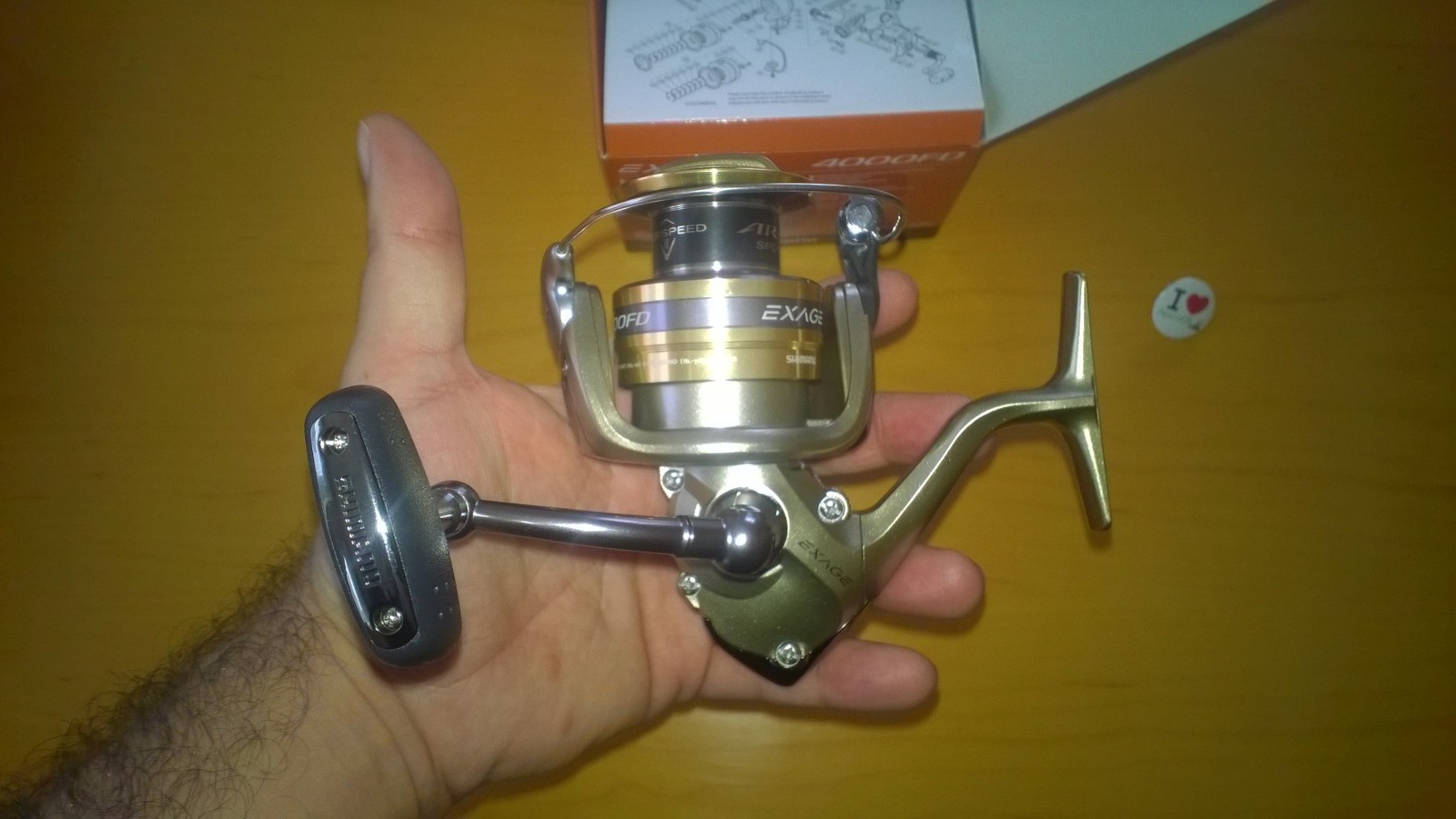 shimano exage 4000 fd review