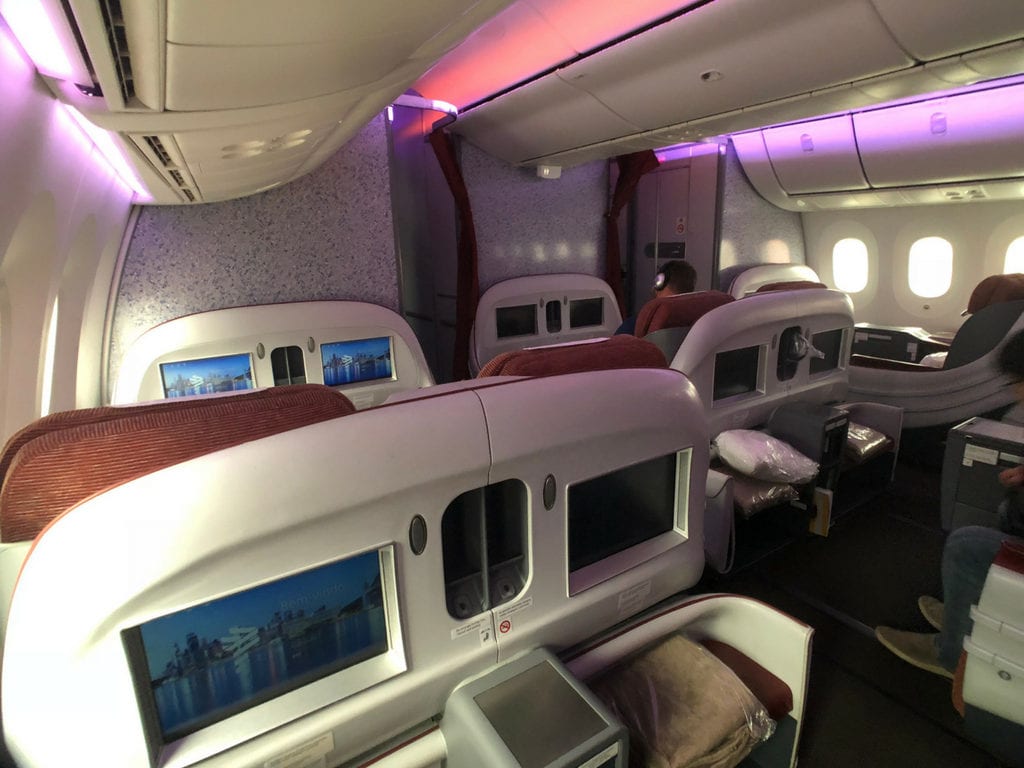 latam airlines reviews business class