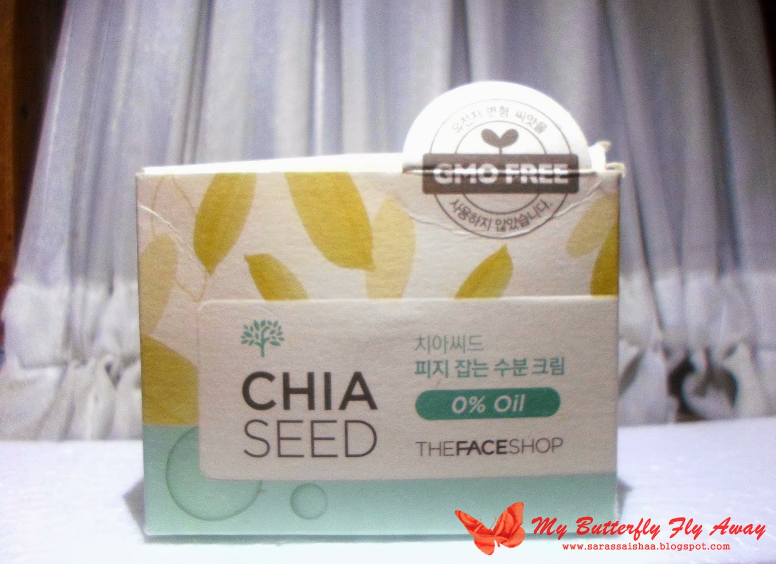 the face shop chia seed sebum control moisture cream review