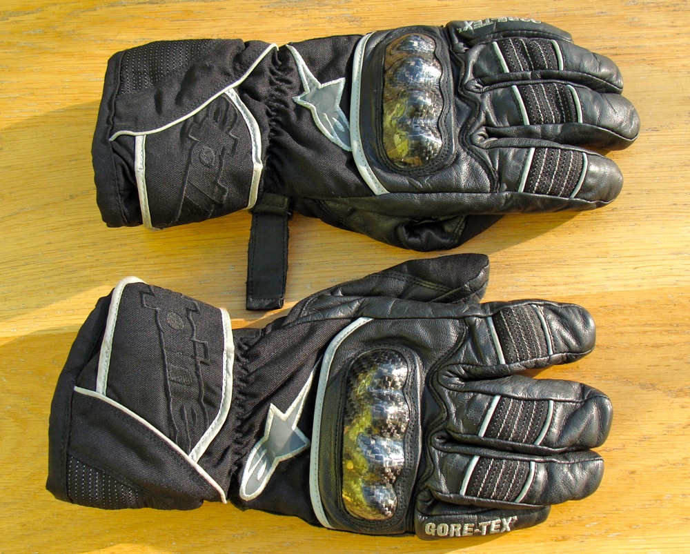 alpinestars jet road gtx gloves review
