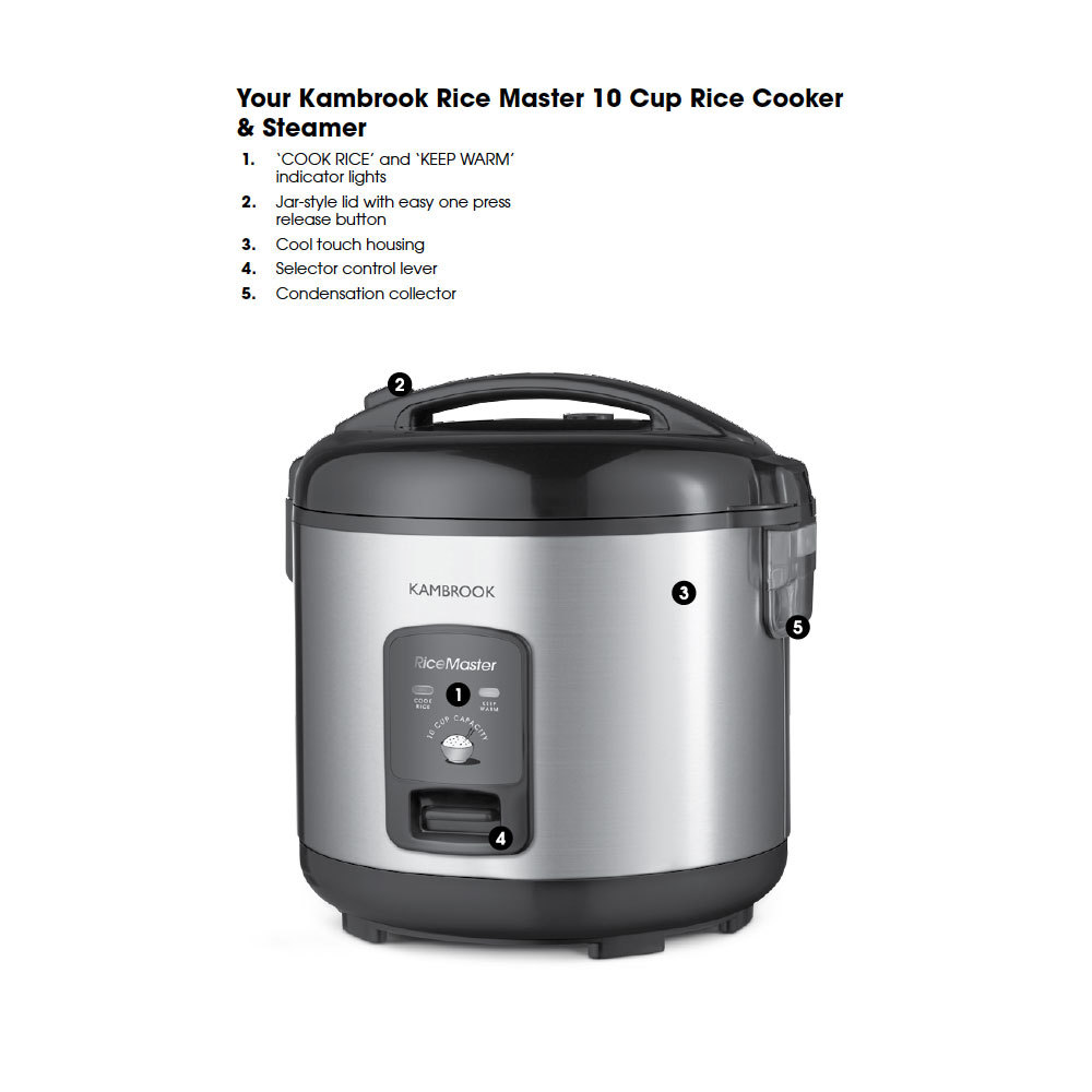 kambrook 10 cup rice cooker review