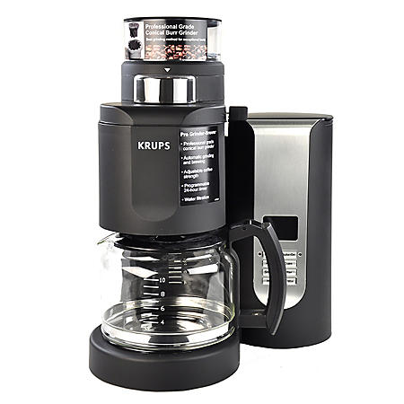 krups grind and brew coffee maker reviews