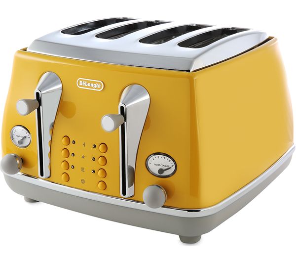 delonghi icona 4 slice toaster review