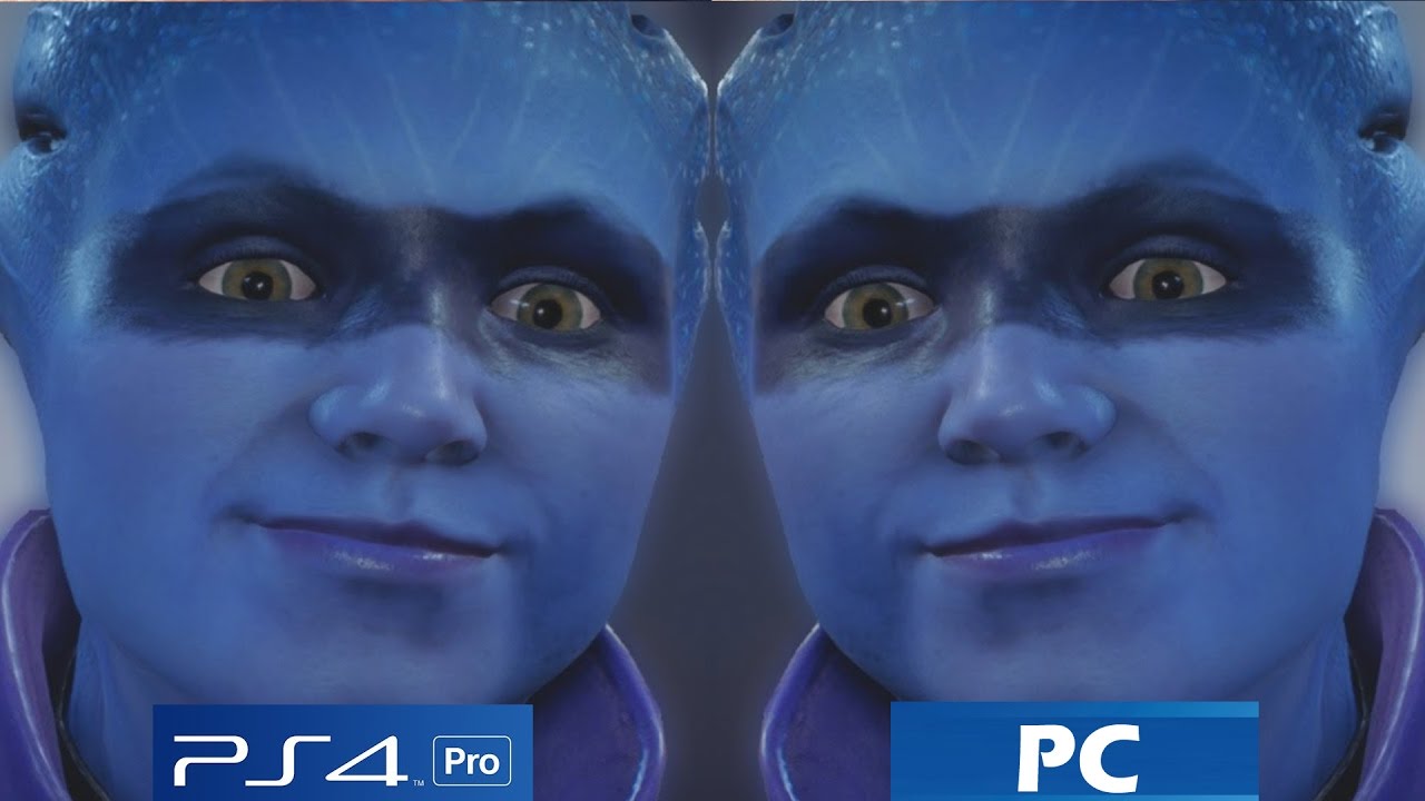 mass effect andromeda ps4 pro review