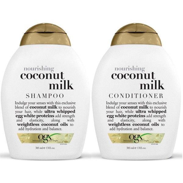 ogx coconut milk shampoo and conditioner reviews