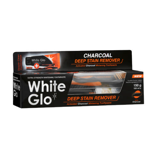 white glo charcoal toothpaste review