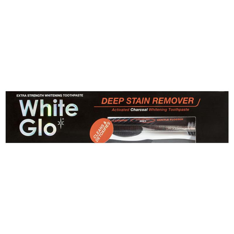 white glo charcoal toothpaste review